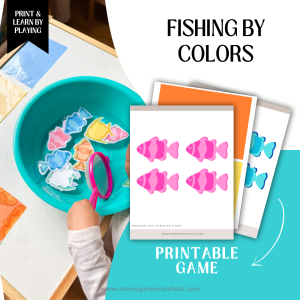 Color matching activity for kids