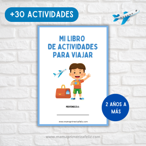 Libro de actividades para viajar con niños