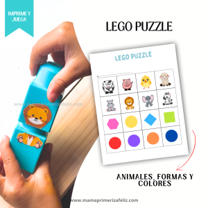 Lego Puzzle Juego Imprimible