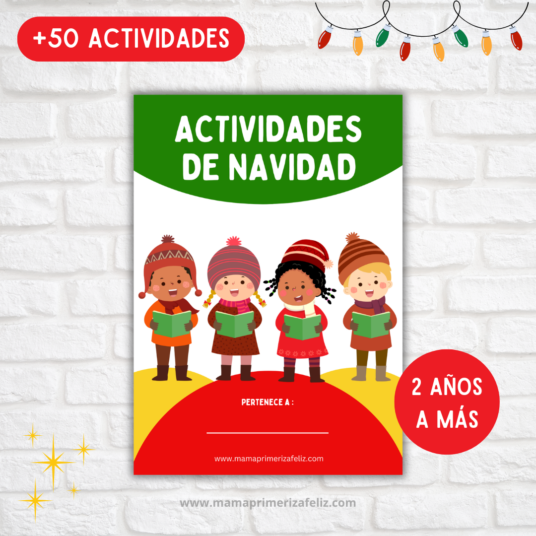 Libro de actividades de navidad