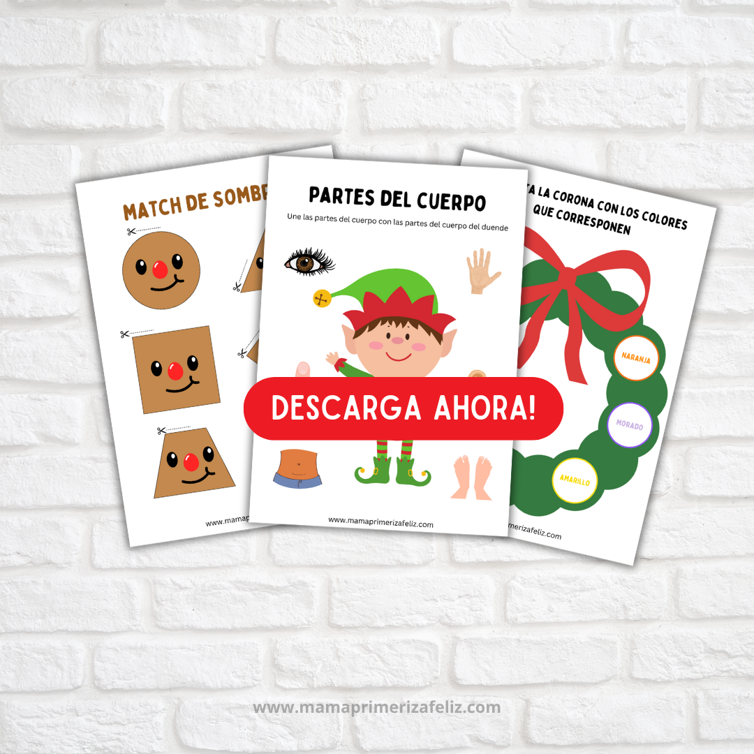 Libro de actividades de navidad