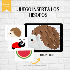 10 Plantillas para insertar hisopos