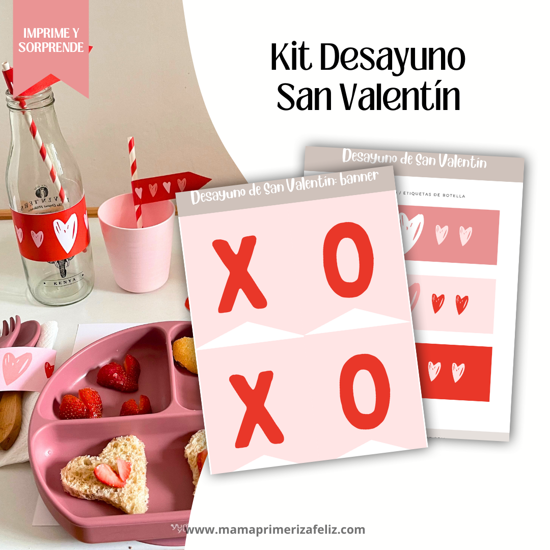 Decoración Imprimible de San Valentín