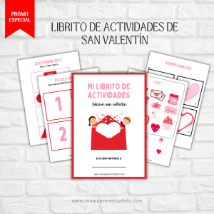Librito de actividades Edición san valentín