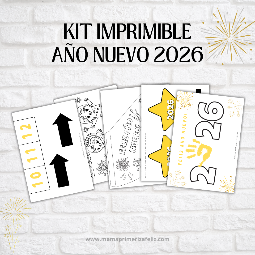 Kit imprimible año nuevo 2026