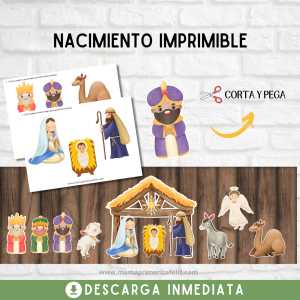 Nacimiento imprimible : Mamá Primeriza Feliz Ale Valdez Tips