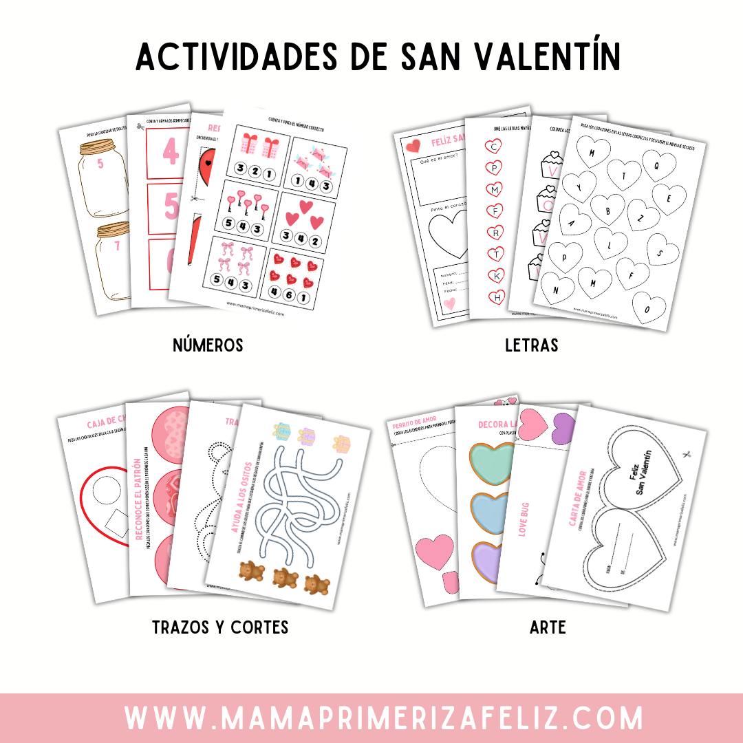 actividades de san valentin para niños