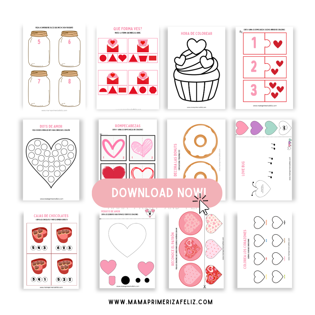 actividades de san valentin para niños