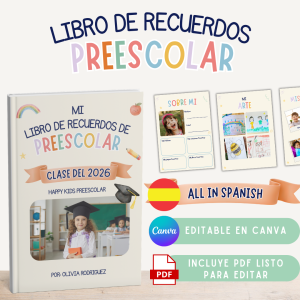 Libro de recuerdos preescolar